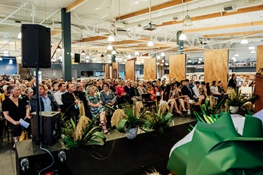 The Successful nominees and their whānau.