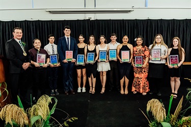 Horowhenua Youth Excellence Scholarships winners for 2020.