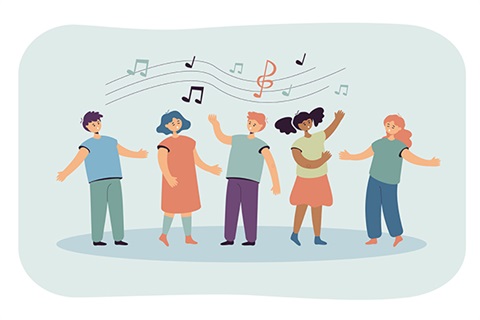 A Choired Taste - choir singing songs.