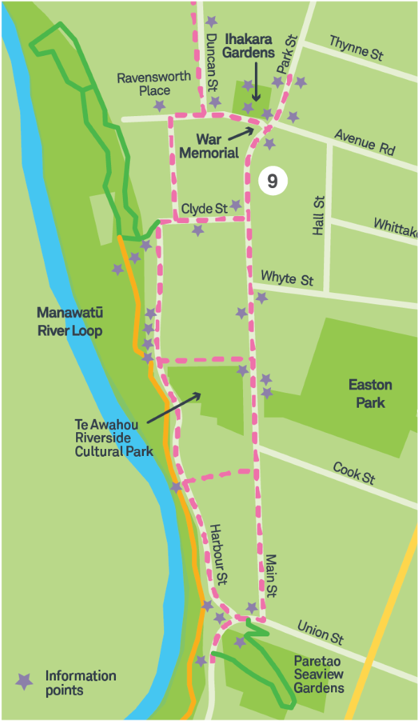 Foxton’s Historic Walk Map.