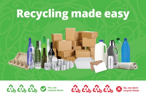 Recycling changes made easy.