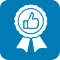3 Waters Reform icon - Water service providers meet standards.