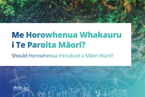 Have your say on the Maori Ward.