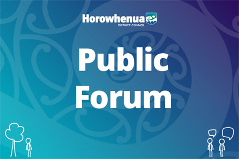 Public Forum.