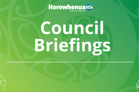 Council Briefings event thumbnail image.