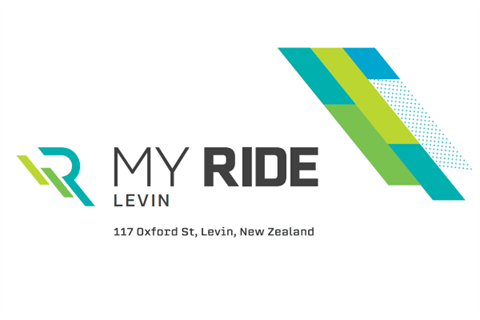 my ride levin logo.
