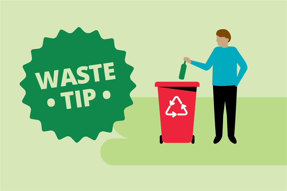 Waste Tip Don't overfill your bin Horowhenua District Council