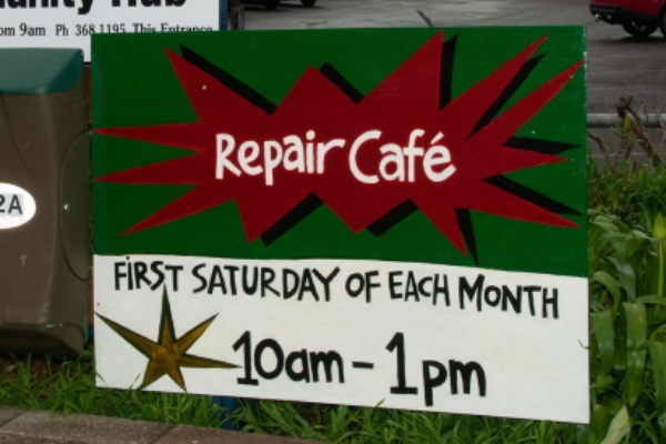 Repair Café Levin - 32 Bristol St, first Sunday of the month.