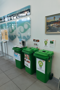 Specialised Recycling at Horowhenua District Council Civic Building.