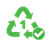 Number 1 plastics: Can be recycled. Place in your Horowhenua District Council recycling wheelie bin.