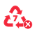 Plastic Number 7: Can't be recycled, Place in your Horowhenua District Council rubbish bag.